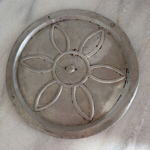 Vintage Daisy Aluminum Pot Cover